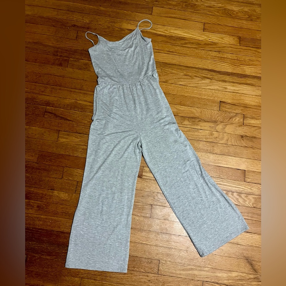 Romper, Sleeveless Romper, Grey
